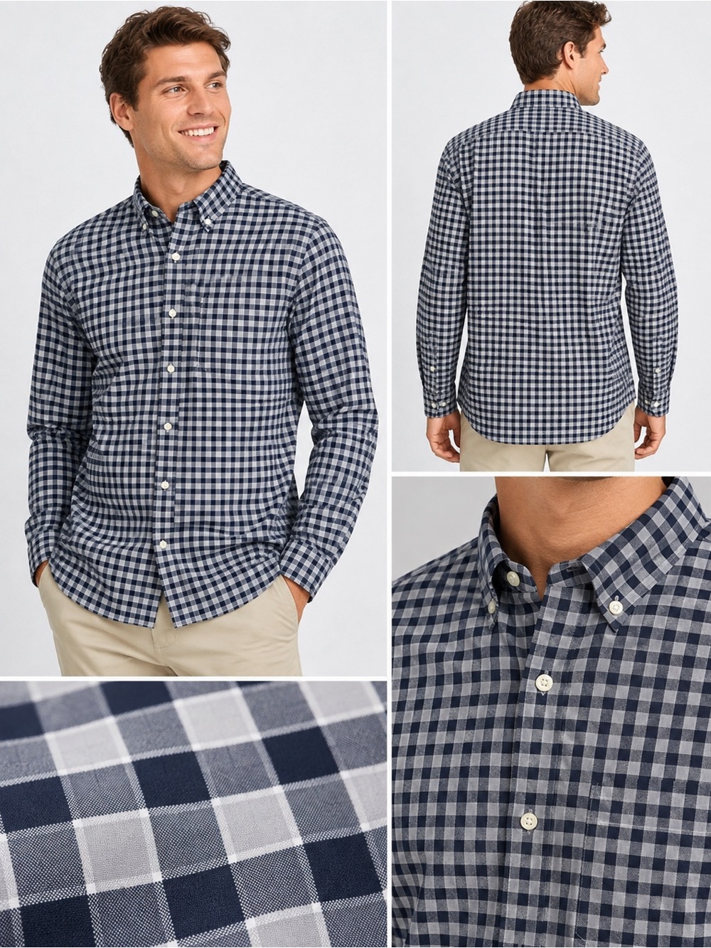 Vineyard Vines OTG Performance Gingham Button Down Shirt Men’s Medium
